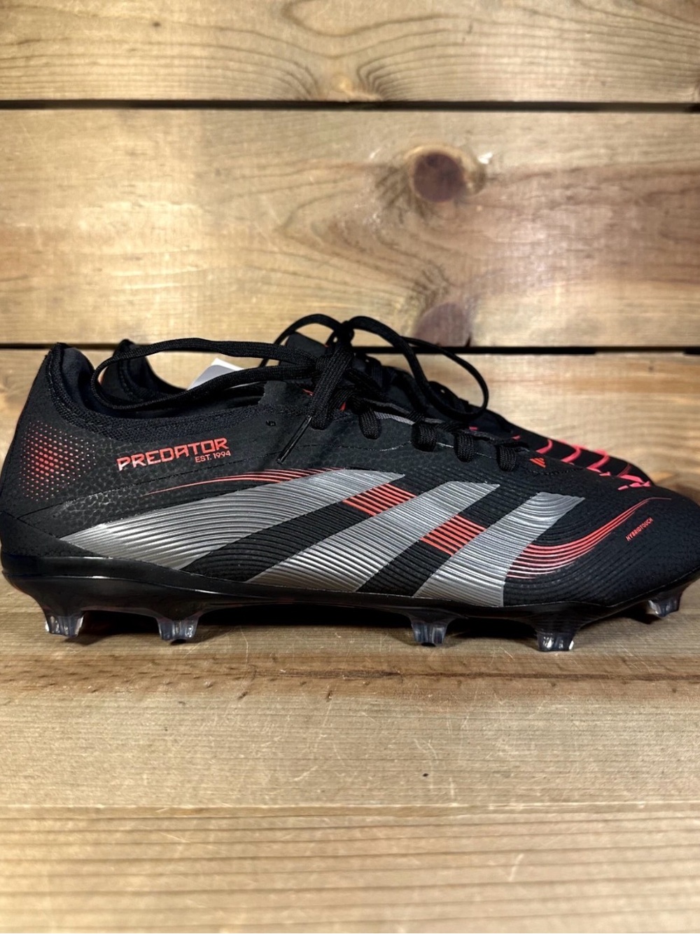 NEW Adidas Predator 24 Pro FG "Stealth Victory Pack" Black Soccer Cleats ID3854